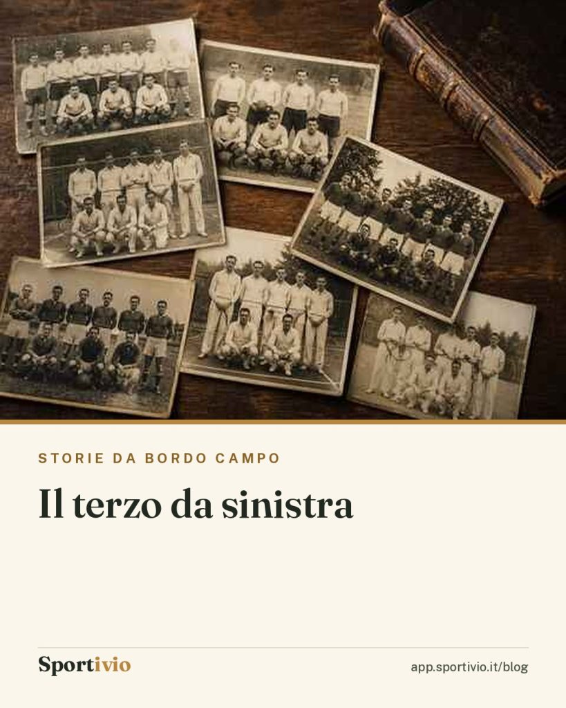 Il terzo da sinistra